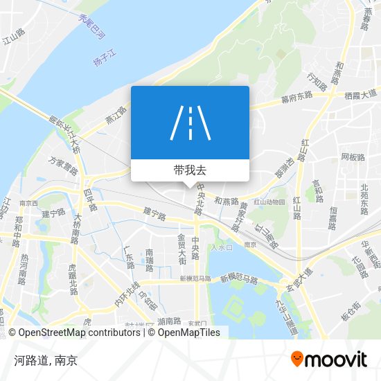 河路道地图