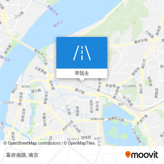 幕府南路地图