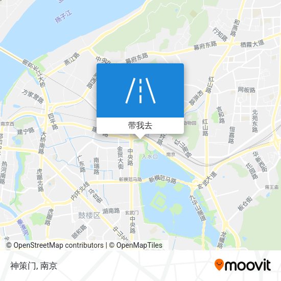 神策门地图