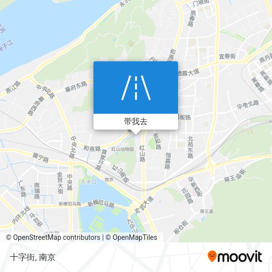 十字街地图