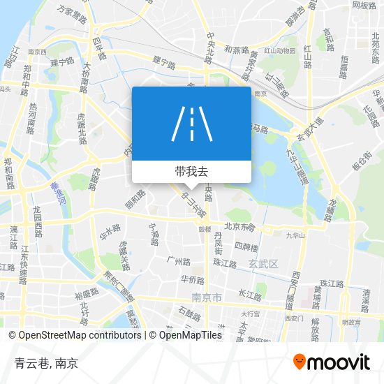 青云巷地图
