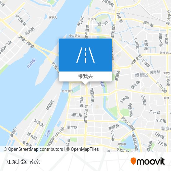 江东北路地图