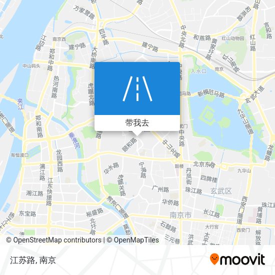 江苏路地图