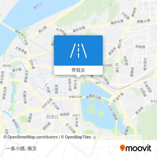 一条小路地图