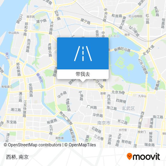 西桥地图