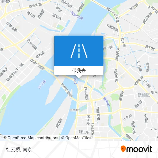 红云桥地图
