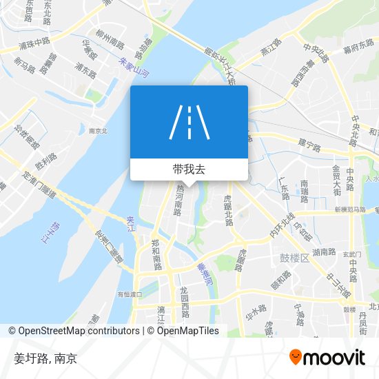 姜圩路地图