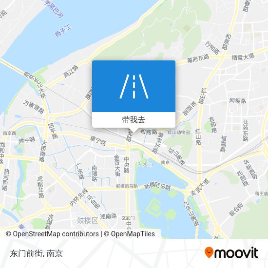 东门前街地图