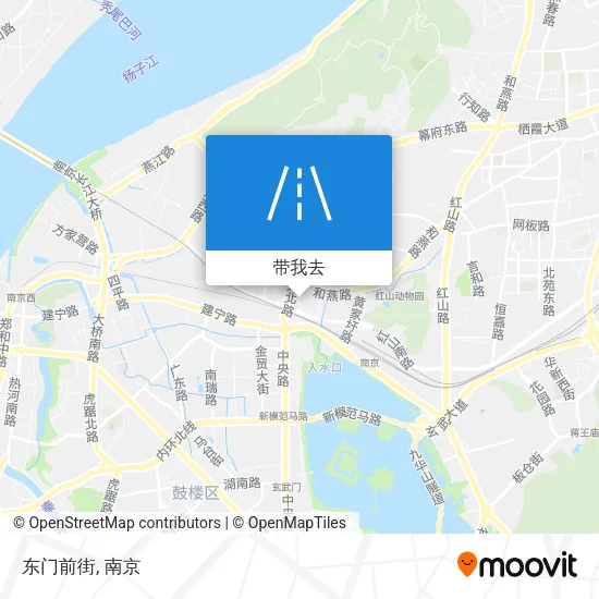 东门前街地图