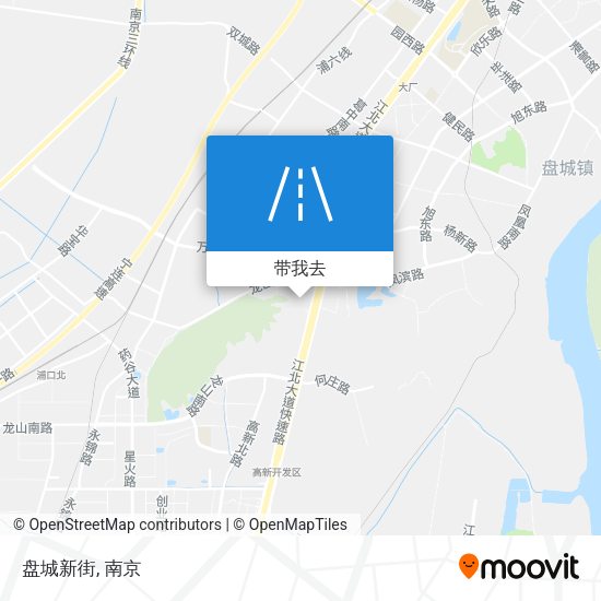 盘城新街地图