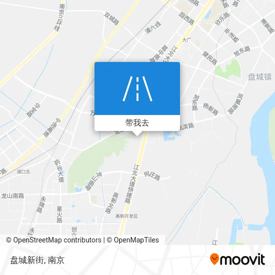 盘城新街地图