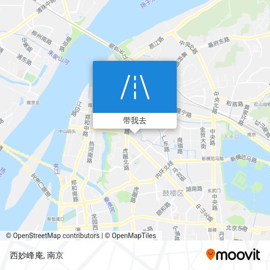 西妙峰庵地图