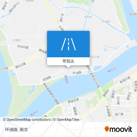 环洲路地图