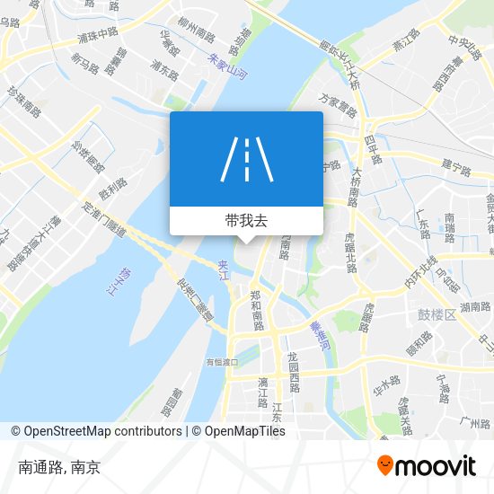 南通路地图