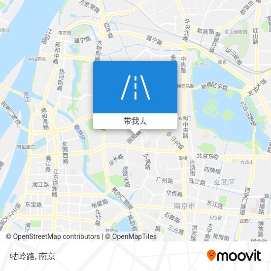 牯岭路地图