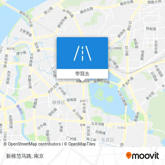 新模范马路地图