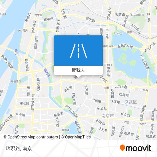 琅琊路地图