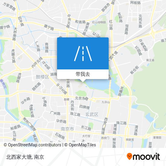 北西家大塘地图
