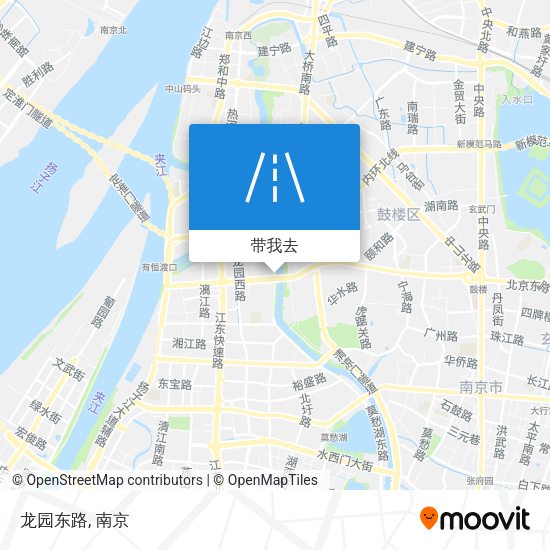 龙园东路地图