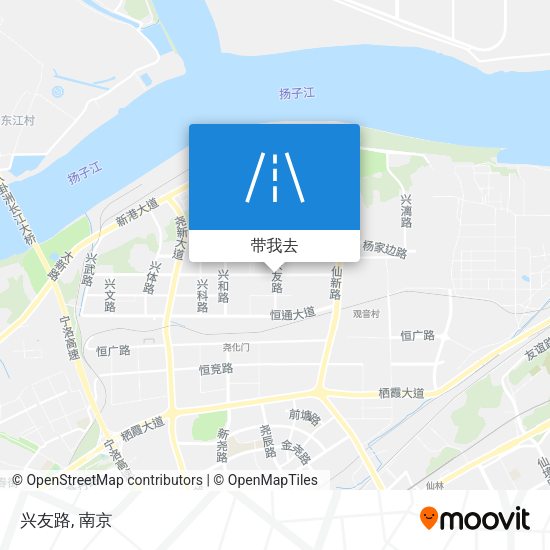 兴友路地图