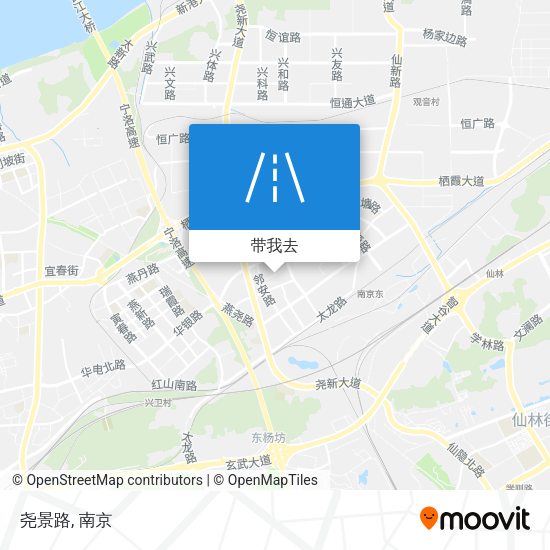 尧景路地图