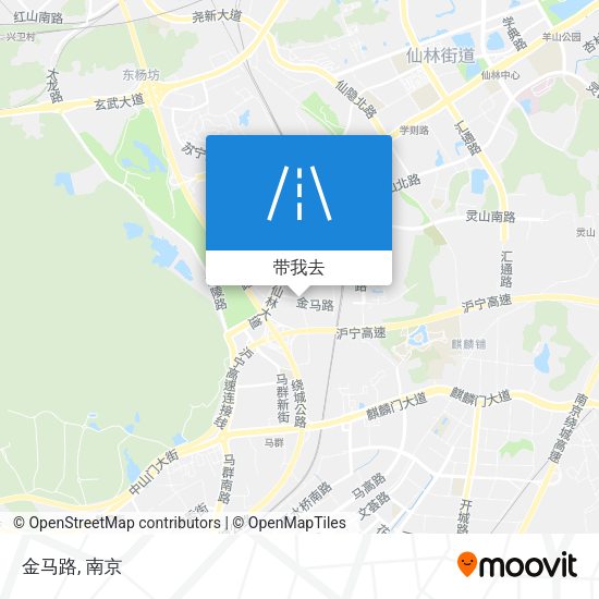 金马路地图