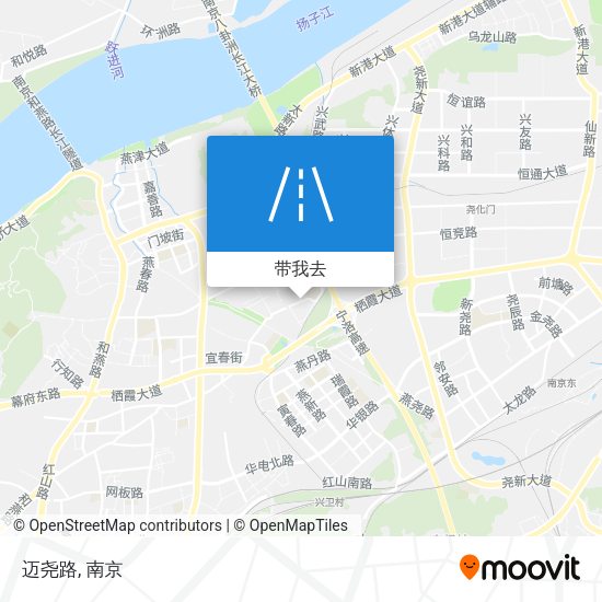 迈尧路地图