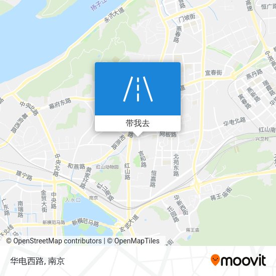 华电西路地图