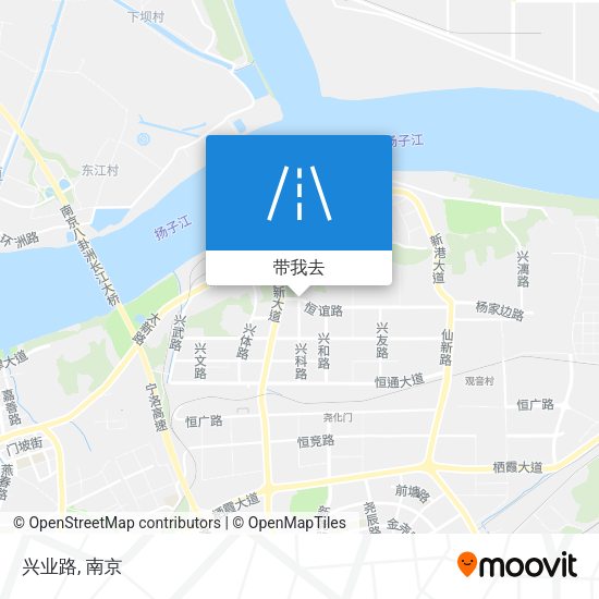 兴业路地图