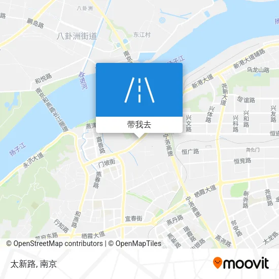 太新路地图