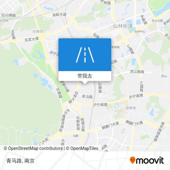 青马路地图