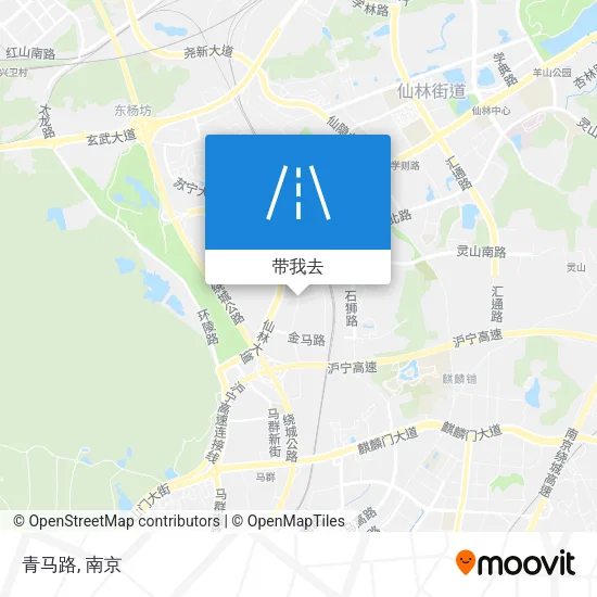 青马路地图