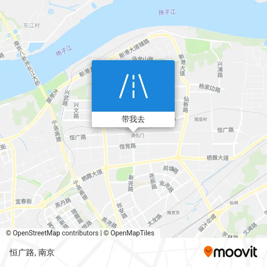 恒广路地图