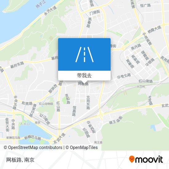 网板路地图