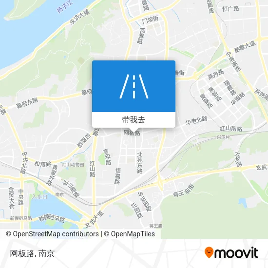 网板路地图