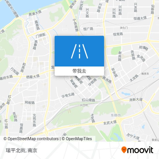 瑞平北街地图