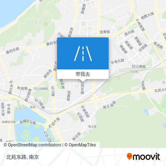 北苑东路地图