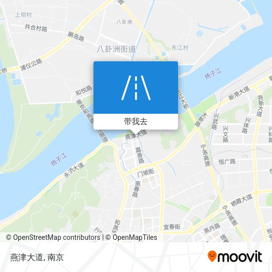 燕津大道地图
