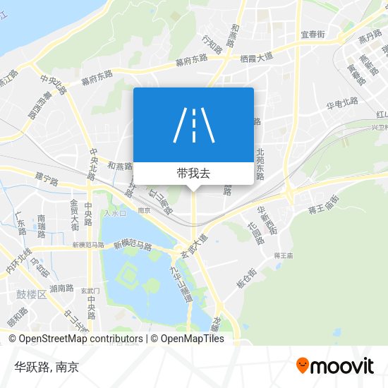 华跃路地图