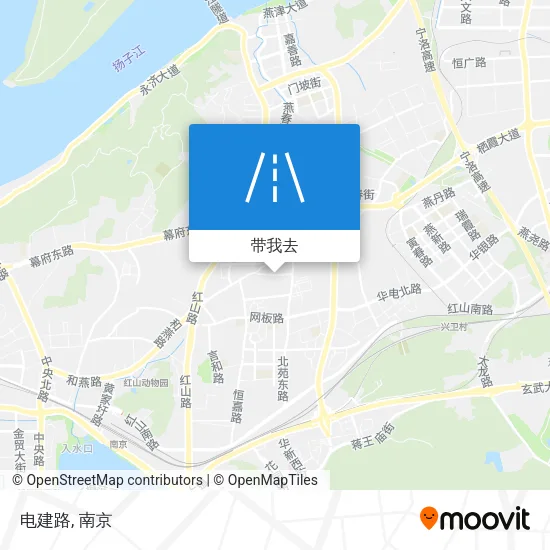 电建路地图