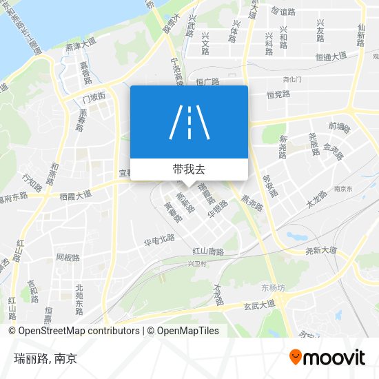 瑞丽路地图