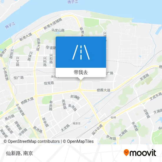 仙新路地图