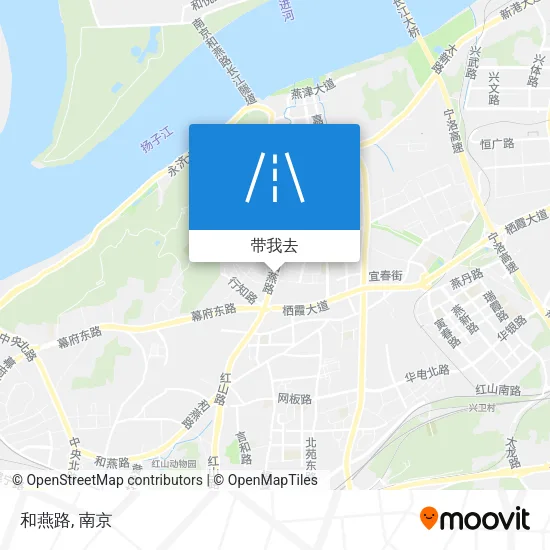 和燕路地图