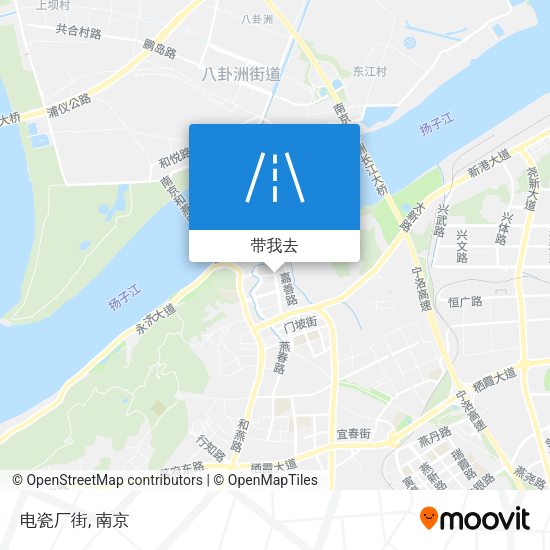 电瓷厂街地图
