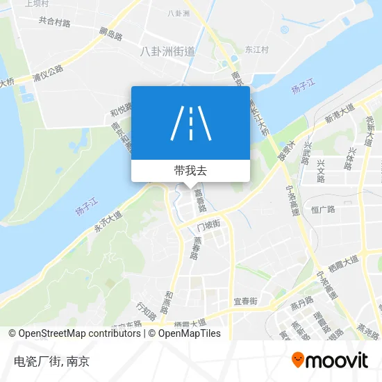 电瓷厂街地图