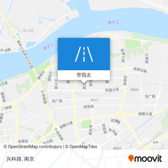 兴科路地图
