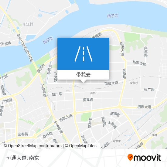 恒通大道地图