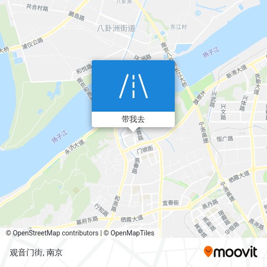 观音门街地图