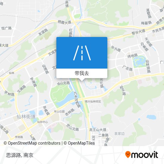 思源路地图
