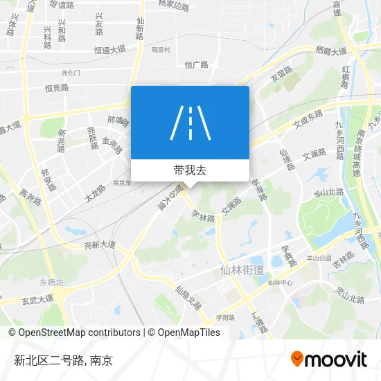 新北区二号路地图